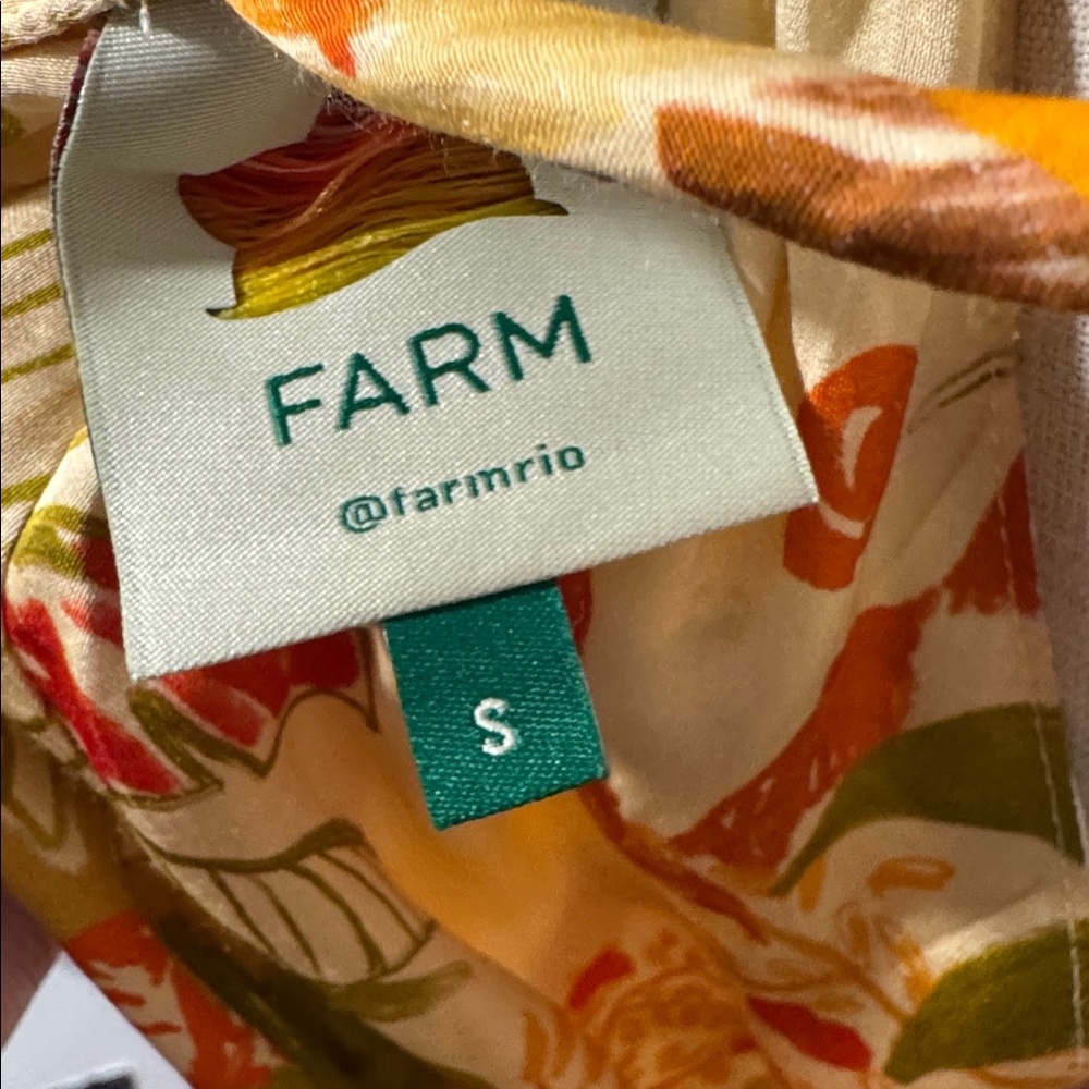 Farm Rio Tropical Cutout Maxi Dress – Size Small - Picture 12 of 12